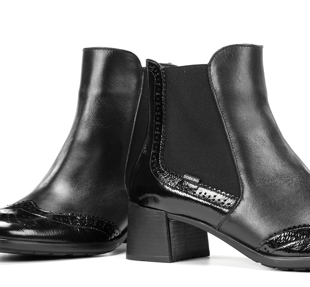 Dorking Ikia D9368 bottines femme noir