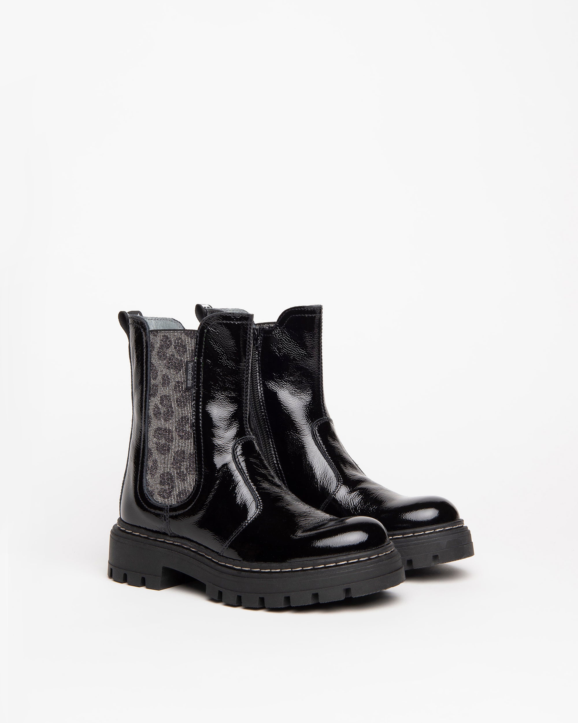Nero Giardini Ankle Boots bottines fille vernis imprimé animal
