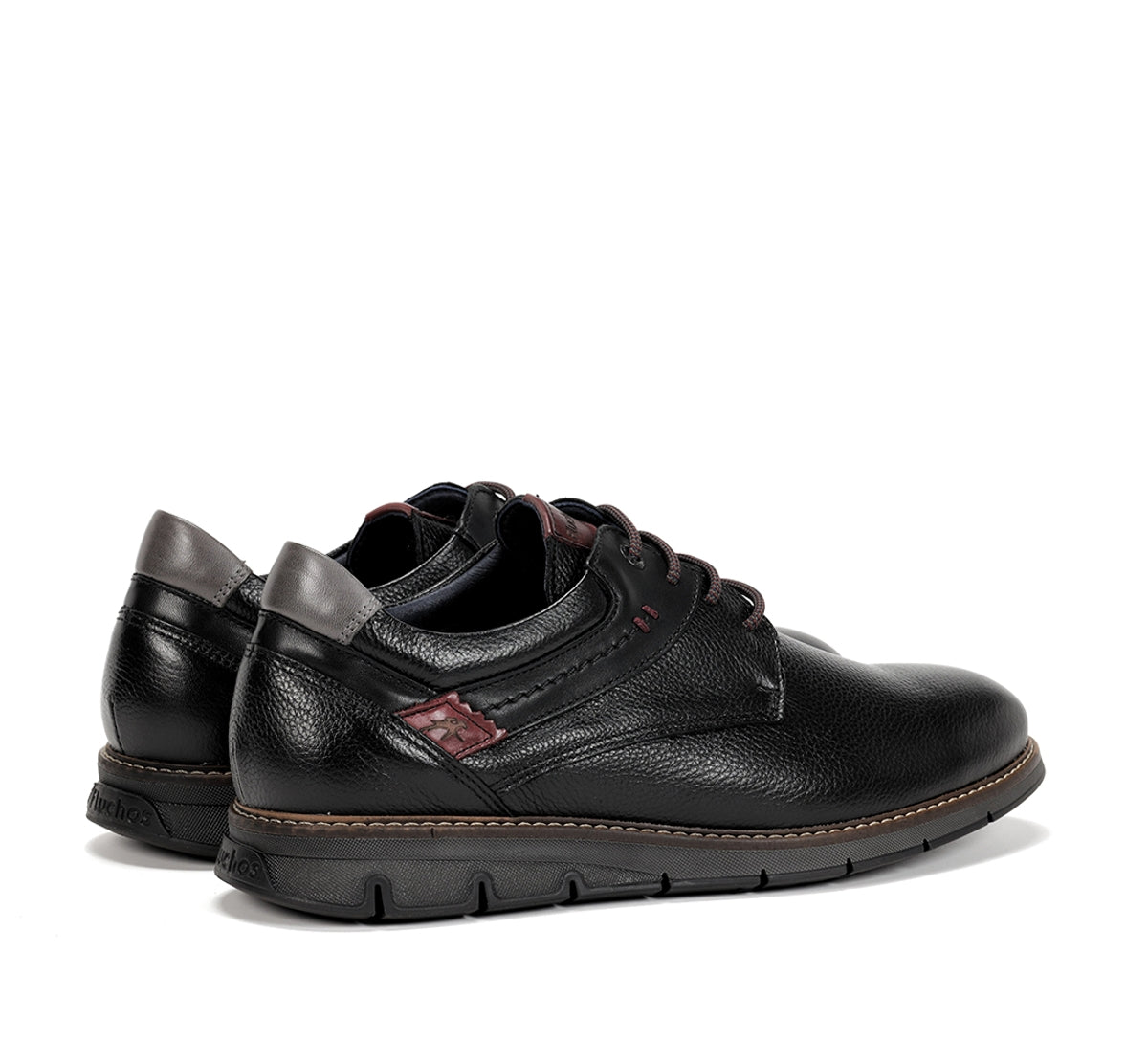 Fluchos Kiro F1578 chaussure noir homme confort