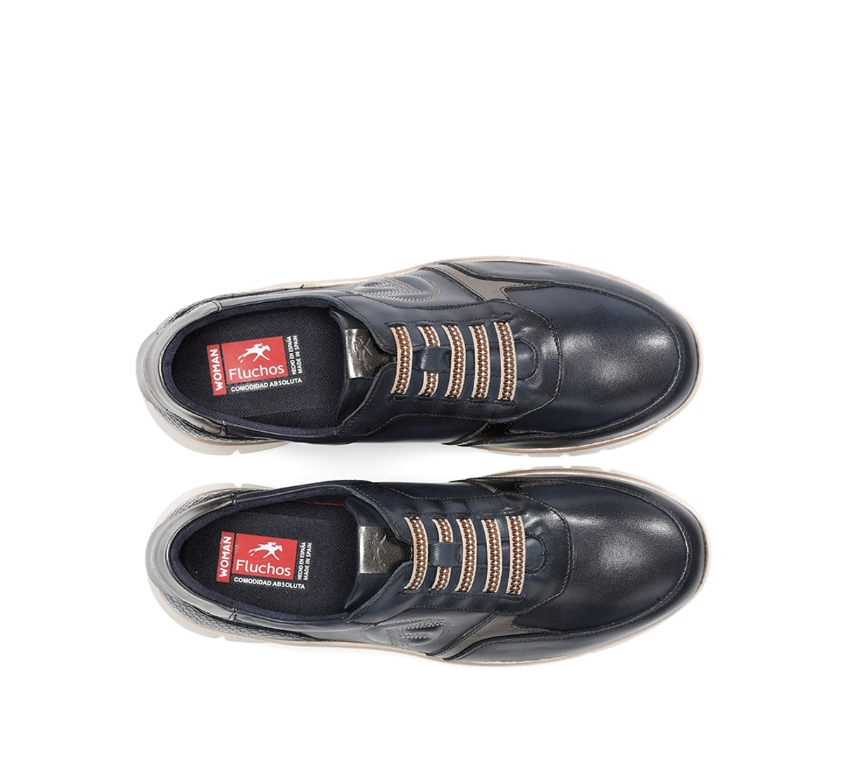Fluchos Union F2074 basket bleu femme