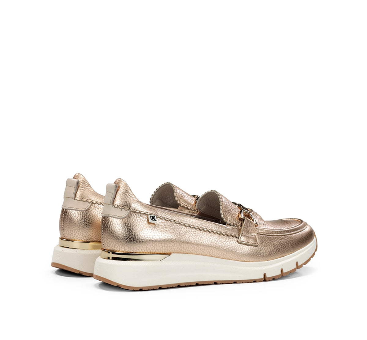 Dorking Serena D9047 mocassin femme doré sport