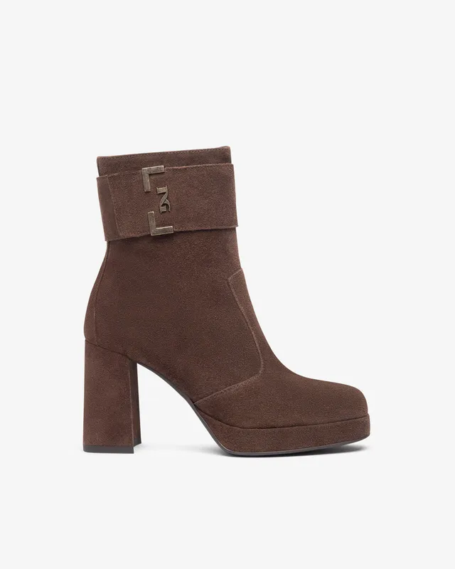 Nero Giardini Ankle Boots Bottines Femme Daim 38