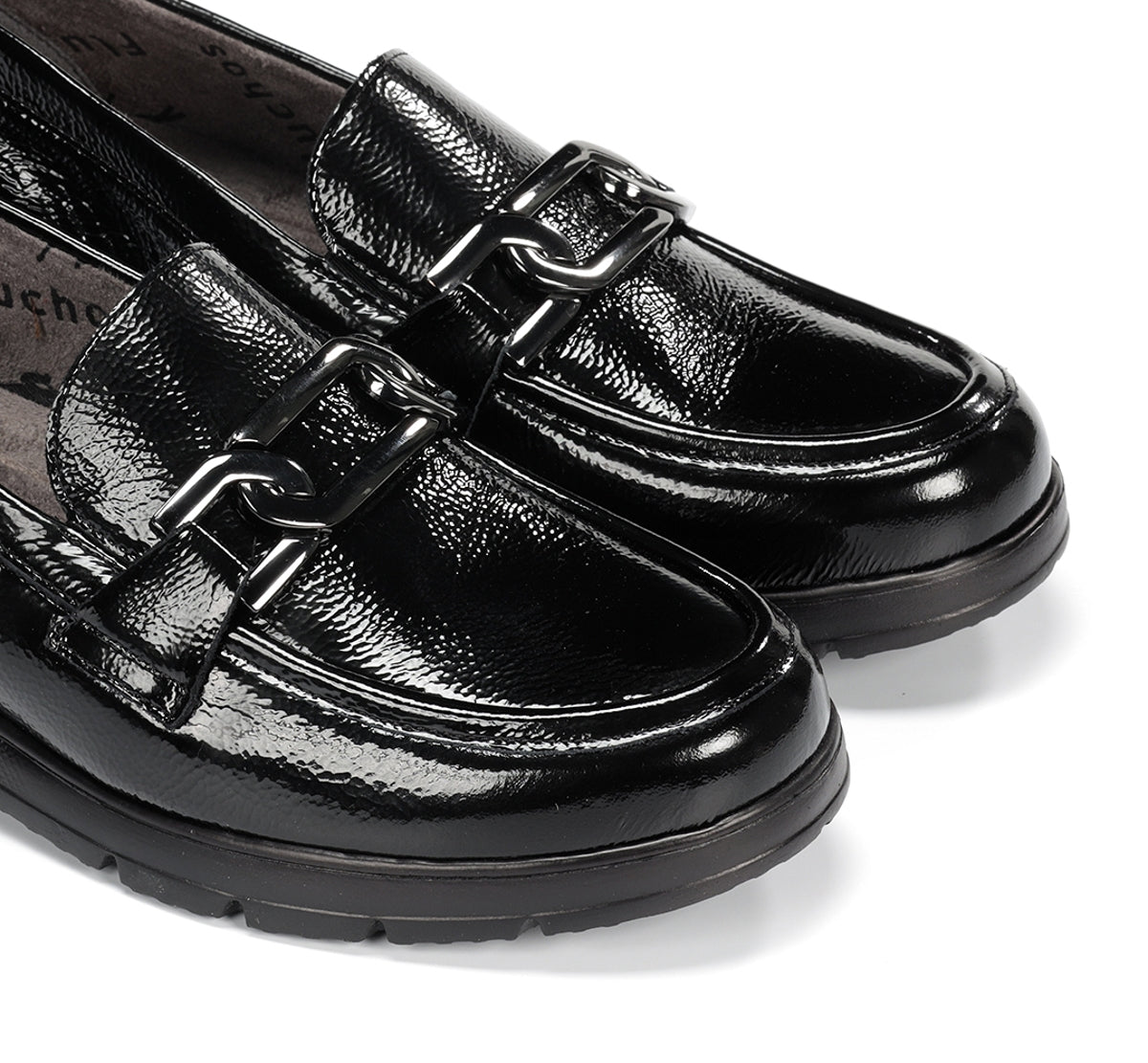 Fluchos Gladis F1794 mocassins noir femme
