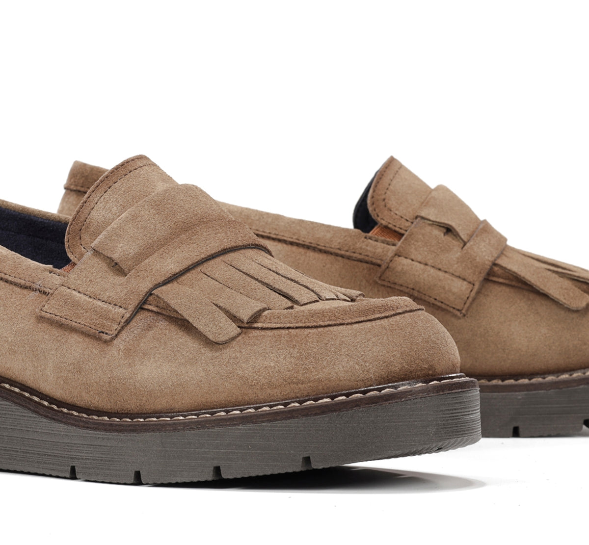 Dorking by Fluchos Africa D9782 mocassins taupe