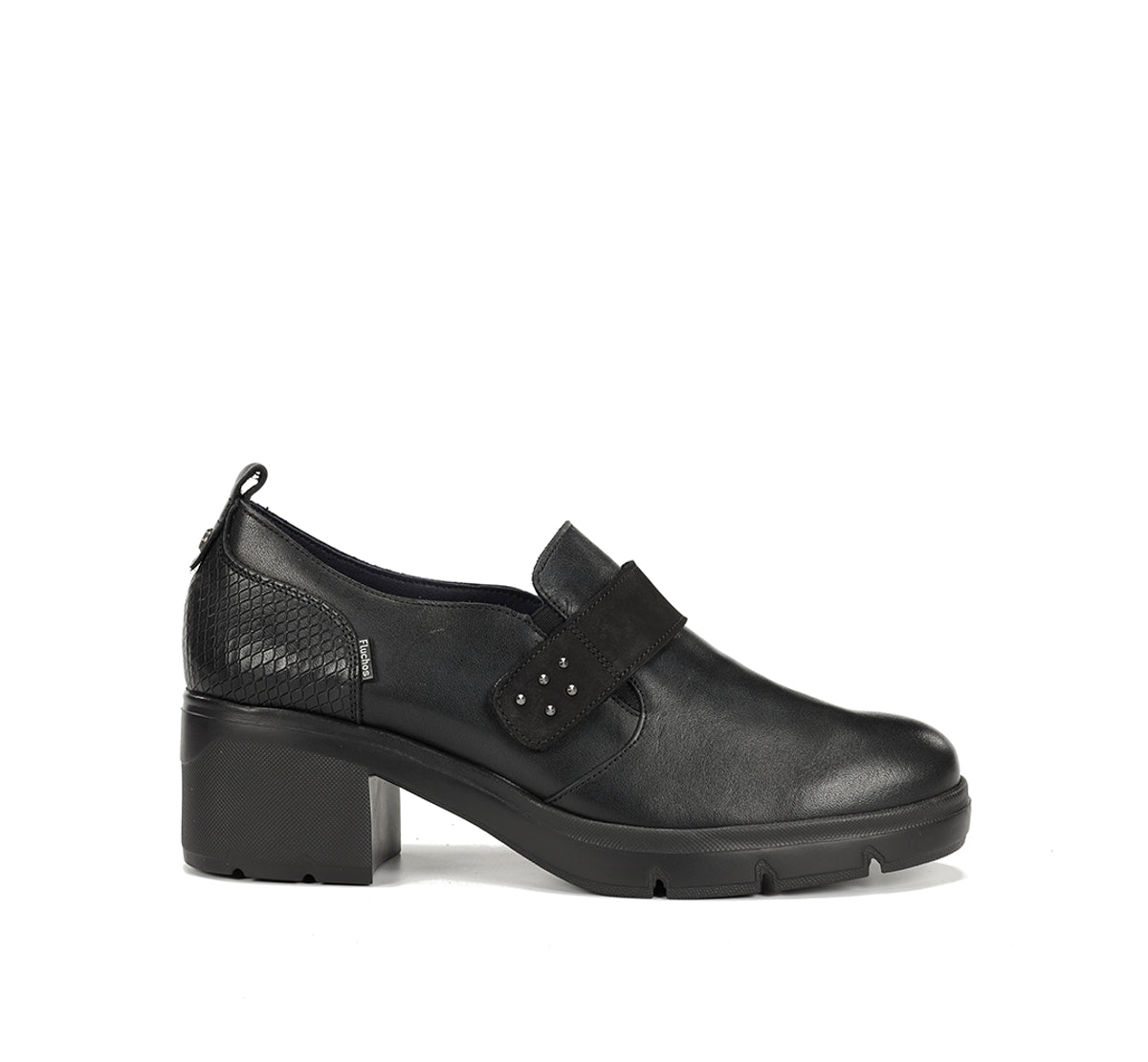 Fluchos Fugaz F2112 slip-on femme noir semelle track