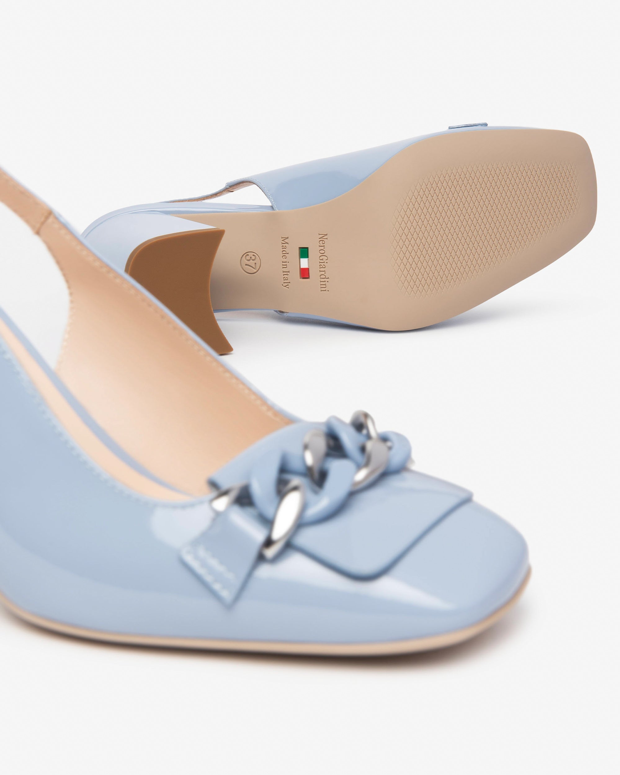 Nero Giardini Slingback escarpins vernis femme