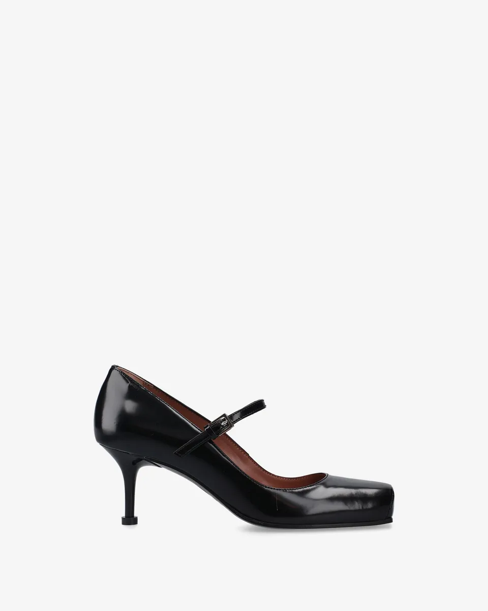 Premiata Nera Mary Jane escarpins cuir noir femme
