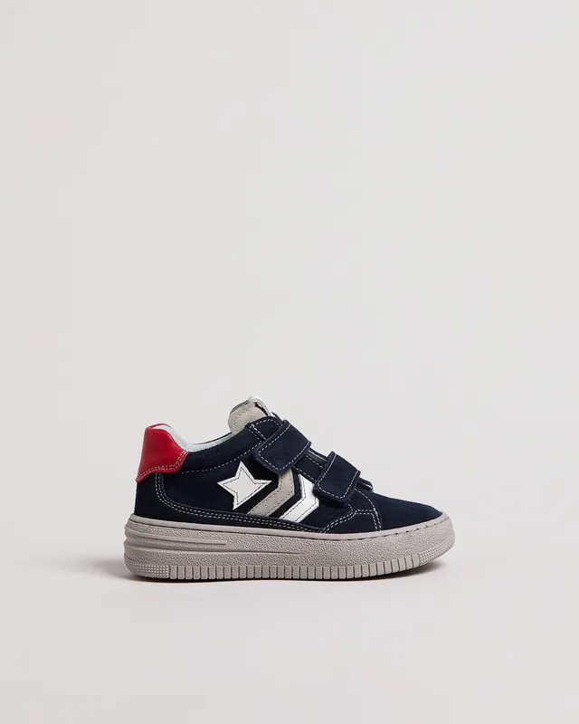 Nero Giardini Sneakers baskets garçon cuir daim souple