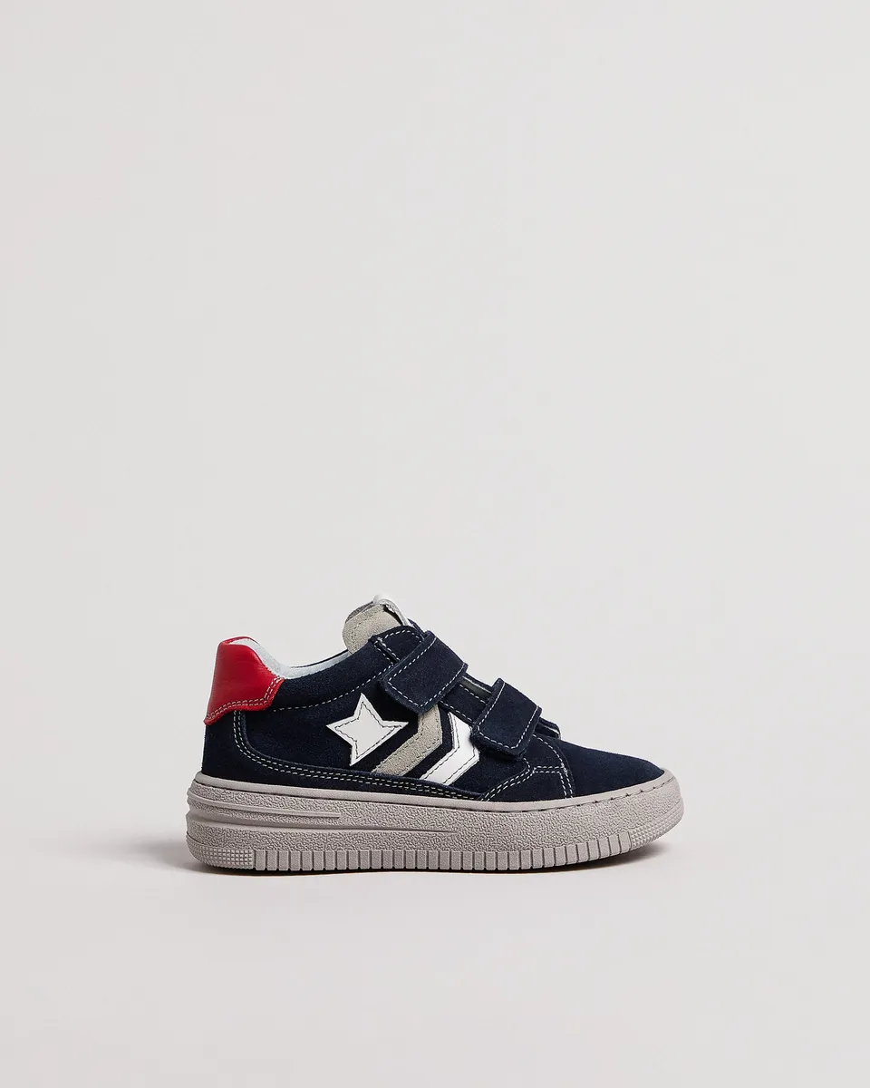 Nero Giardini Sneakers baskets garçon cuir daim souple