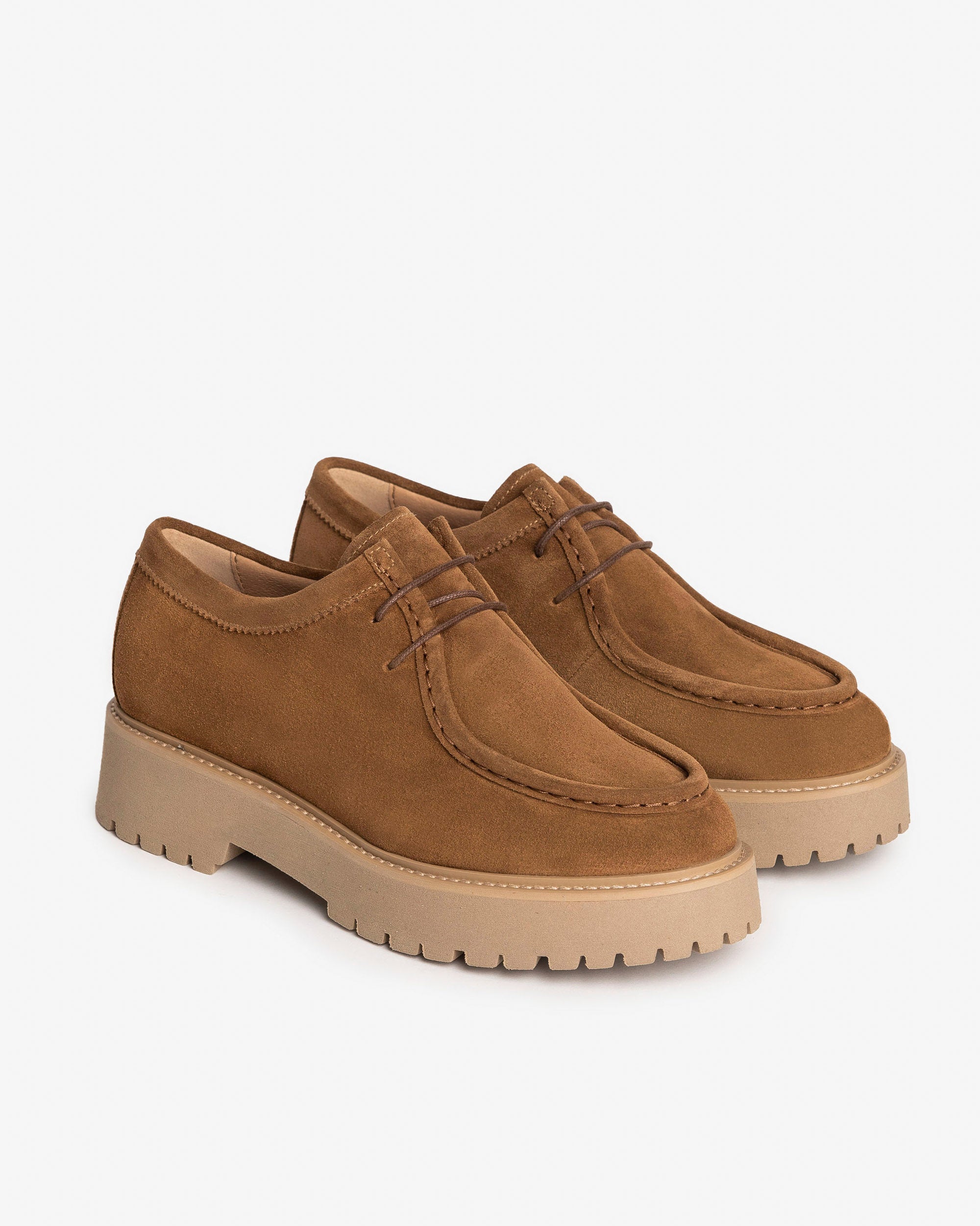 Nero Giardini Tie-up derbies daim femme