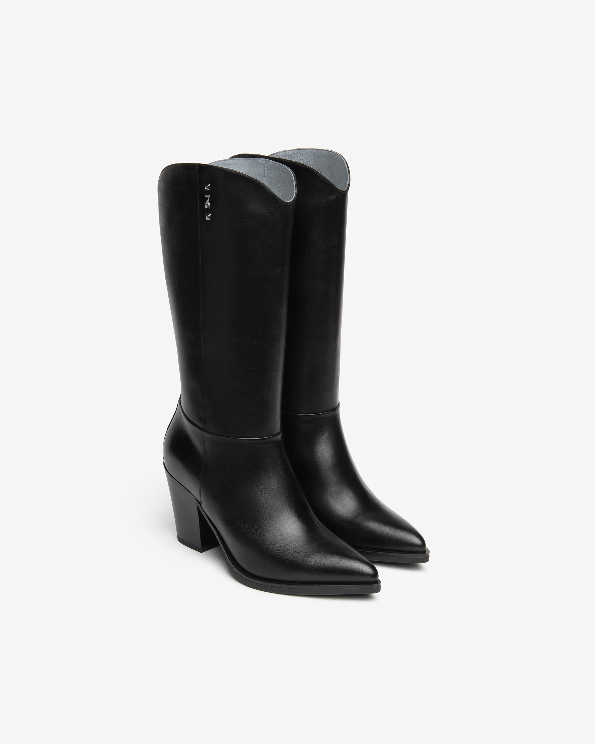 Nero Giardini Boots bottes cuir femme talon 80