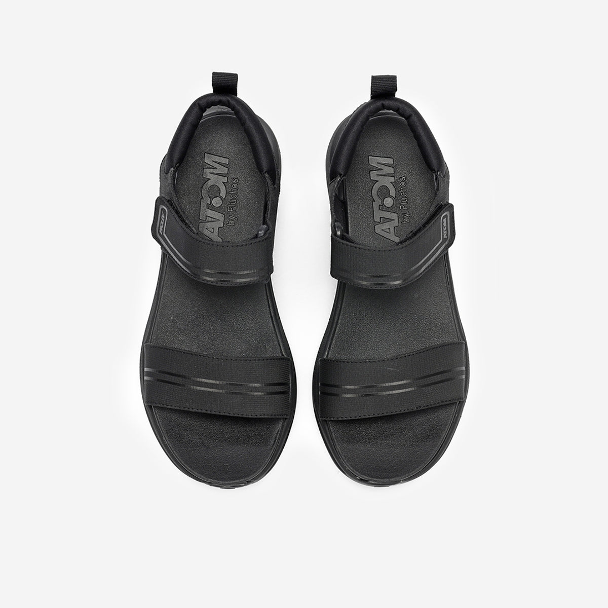 Atom Fusion AT169 sandale noire velcro femme