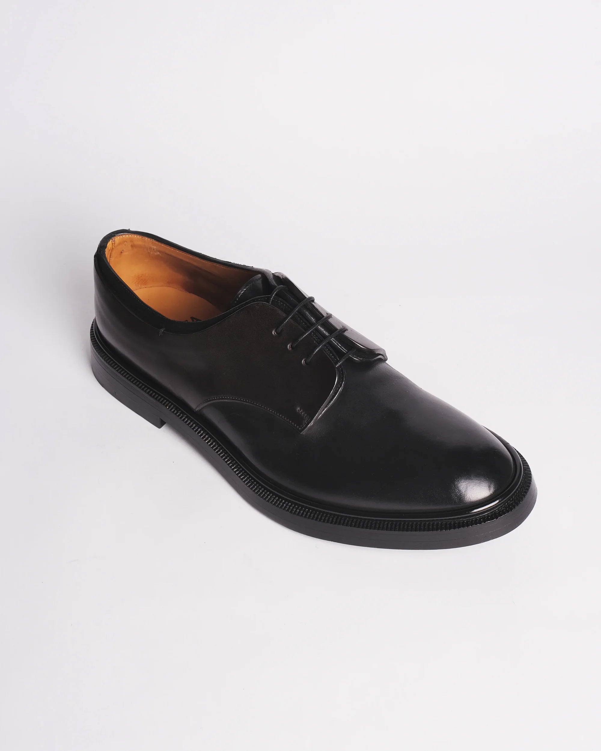 Premiata 011 boots derby cuir noir premium