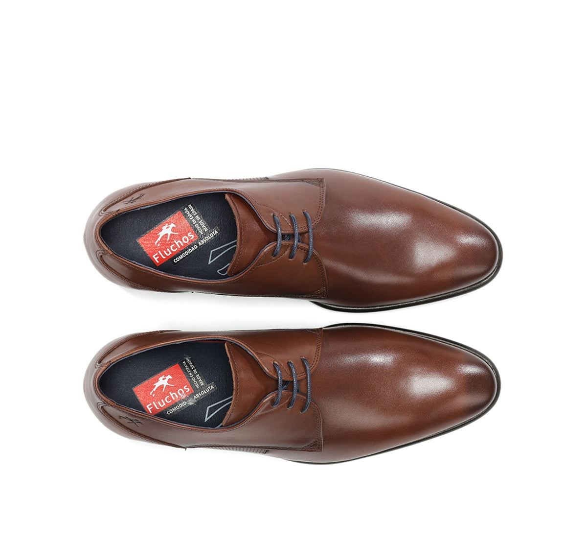 Fluchos Alex 9204 Chaussure Ville Homme Marron