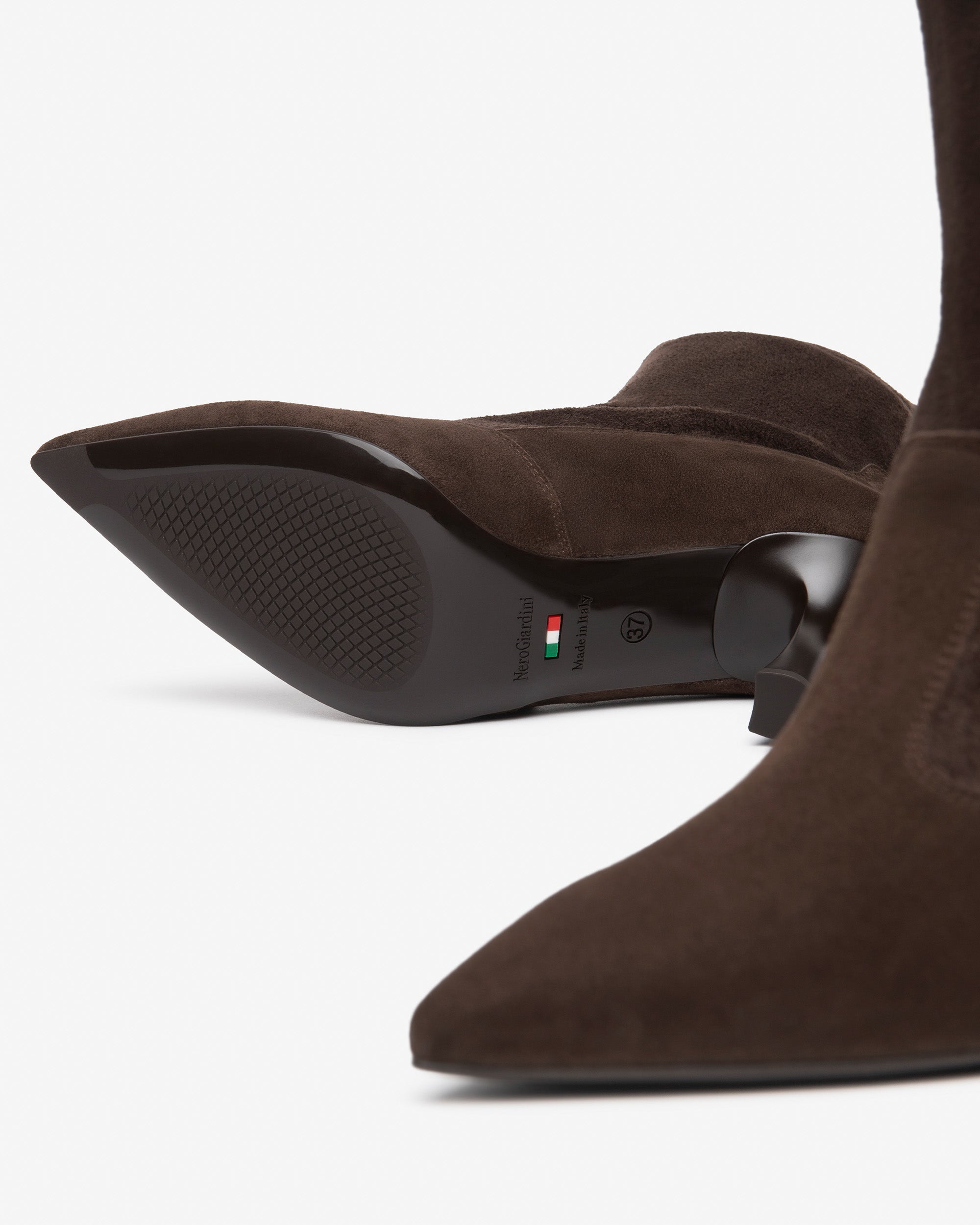 Nero Giardini Ankle Booties bottines daim talon 75