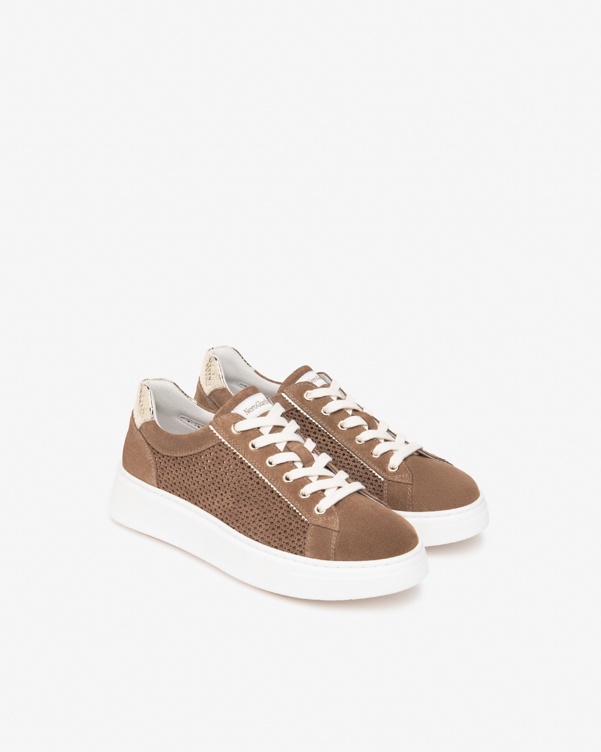 Nero Giardini Sneakers Daim Femme Baskets Confort