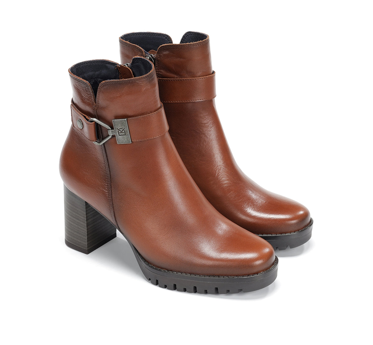 Dorking Evie D8961 bottines femme marron talon