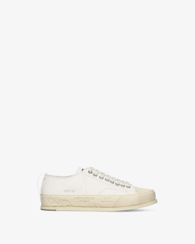 Premiata Vincent 015 Sneakers blanches cuir homme