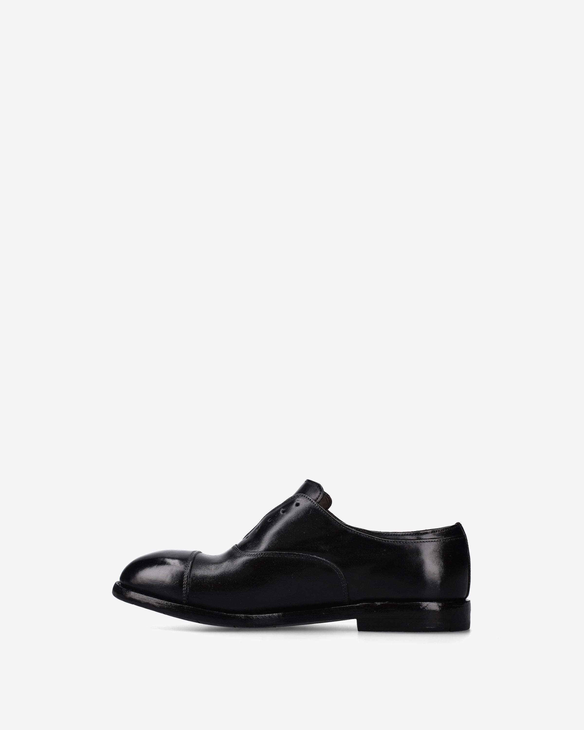 Premiata Cordovan mocassins slip-on homme cuir noir