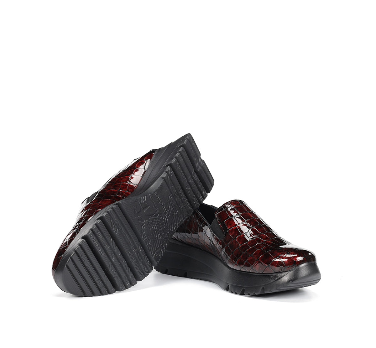 Fluchos Eira F2159 slip on femme rouge