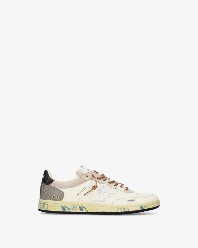 Premiata Bskt Clay 8163 baskets homme blanc