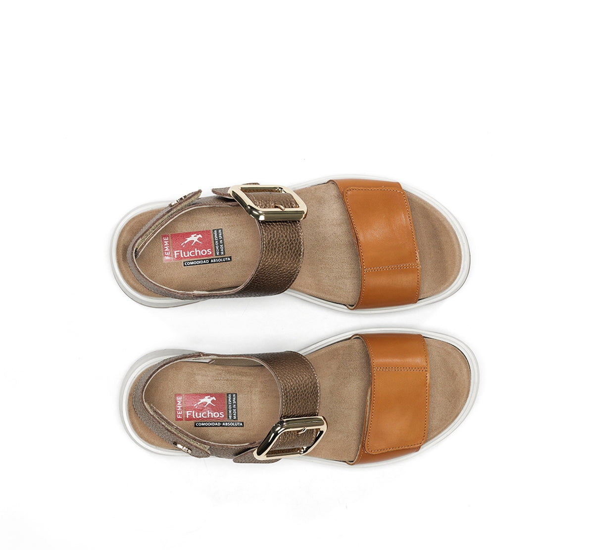 Fluchos Street F2166 sandales femme marron été