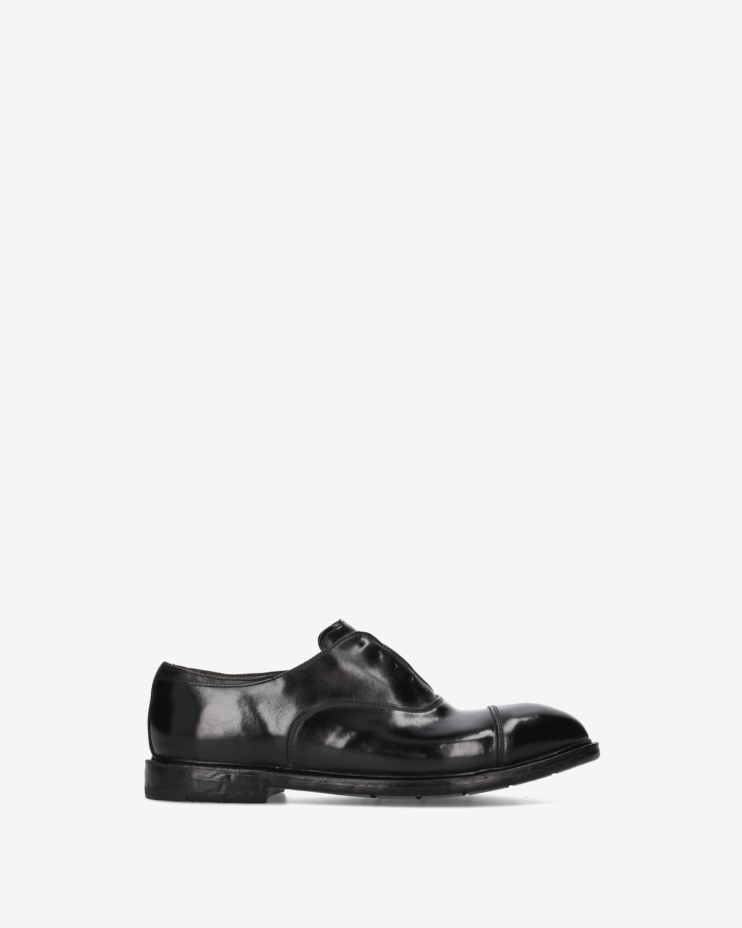 Premiata Cordovan Oxford derbies cuir noir homme