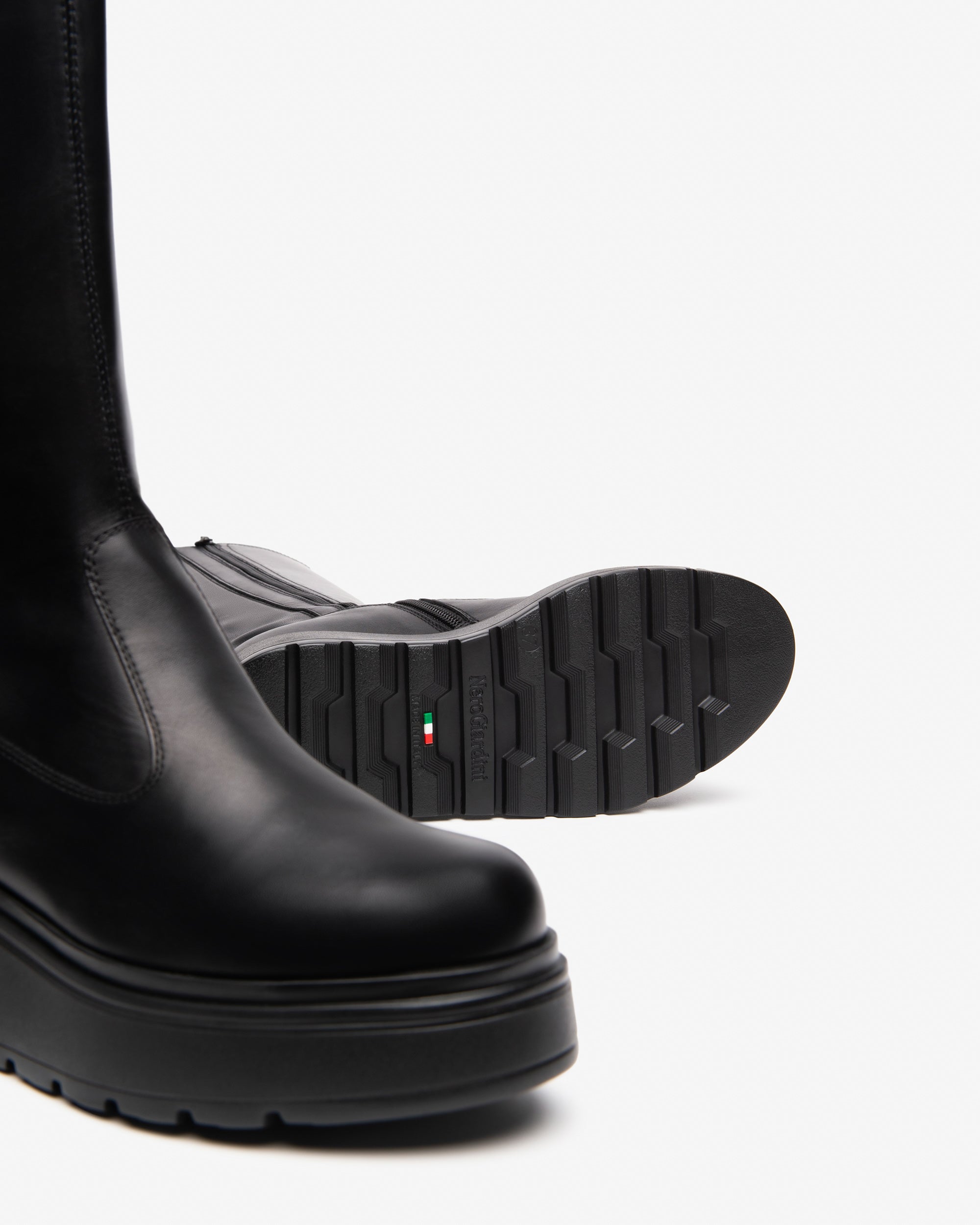 Nero Giardini Boots bottines femme cuir technique 41