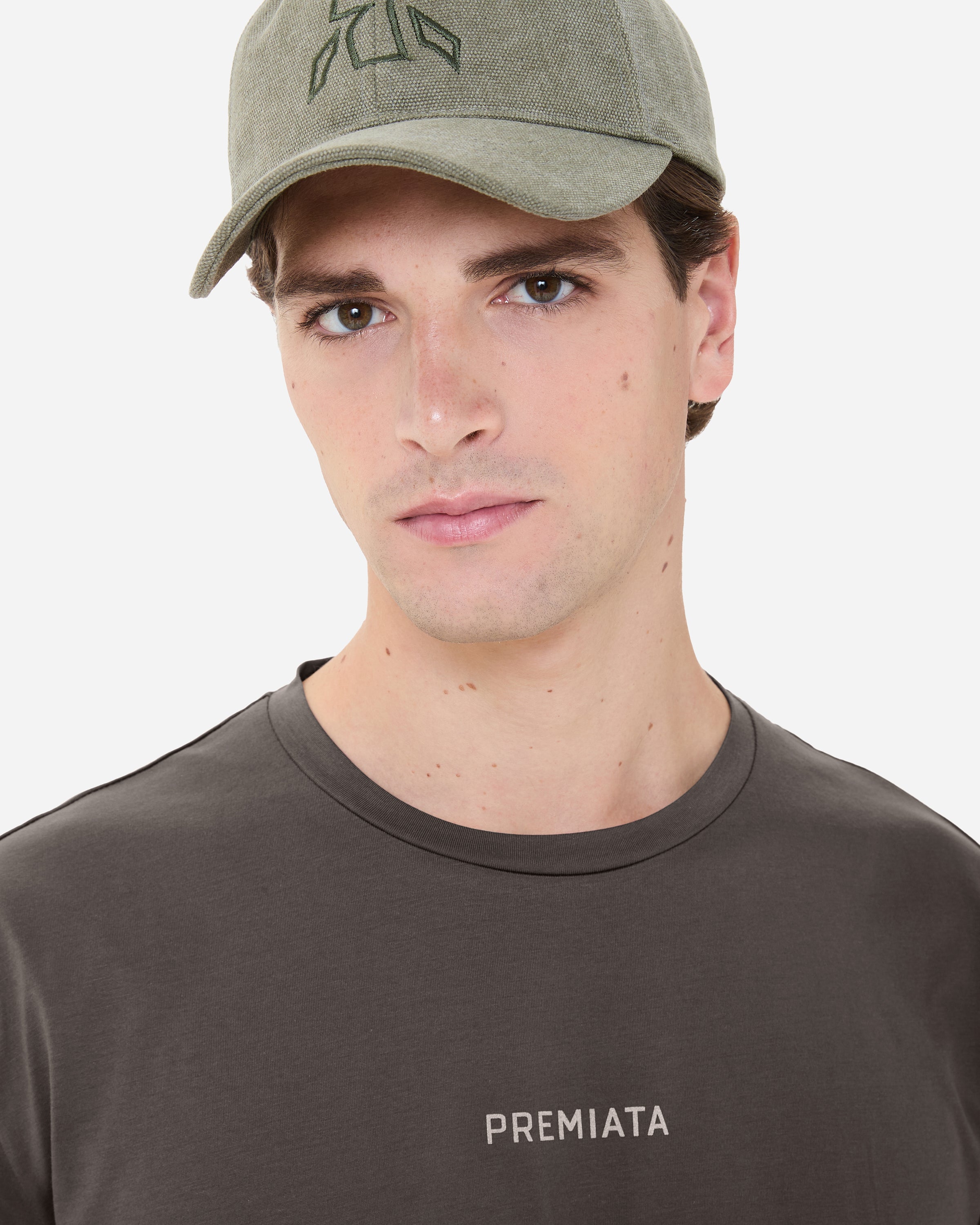 Premiata T-Shirt Logo Essential Mud t-shirt coton