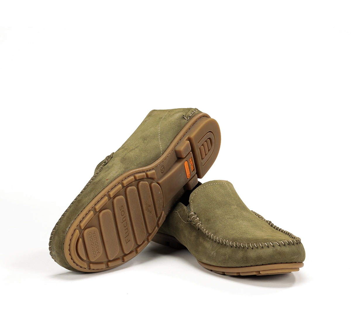 Fluchos Dorian F1091 mocassin homme vert confort flexible