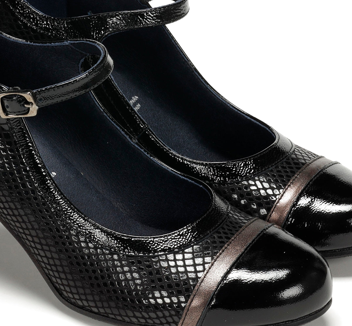 Dorking Rodin D8669 escarpins noir femme