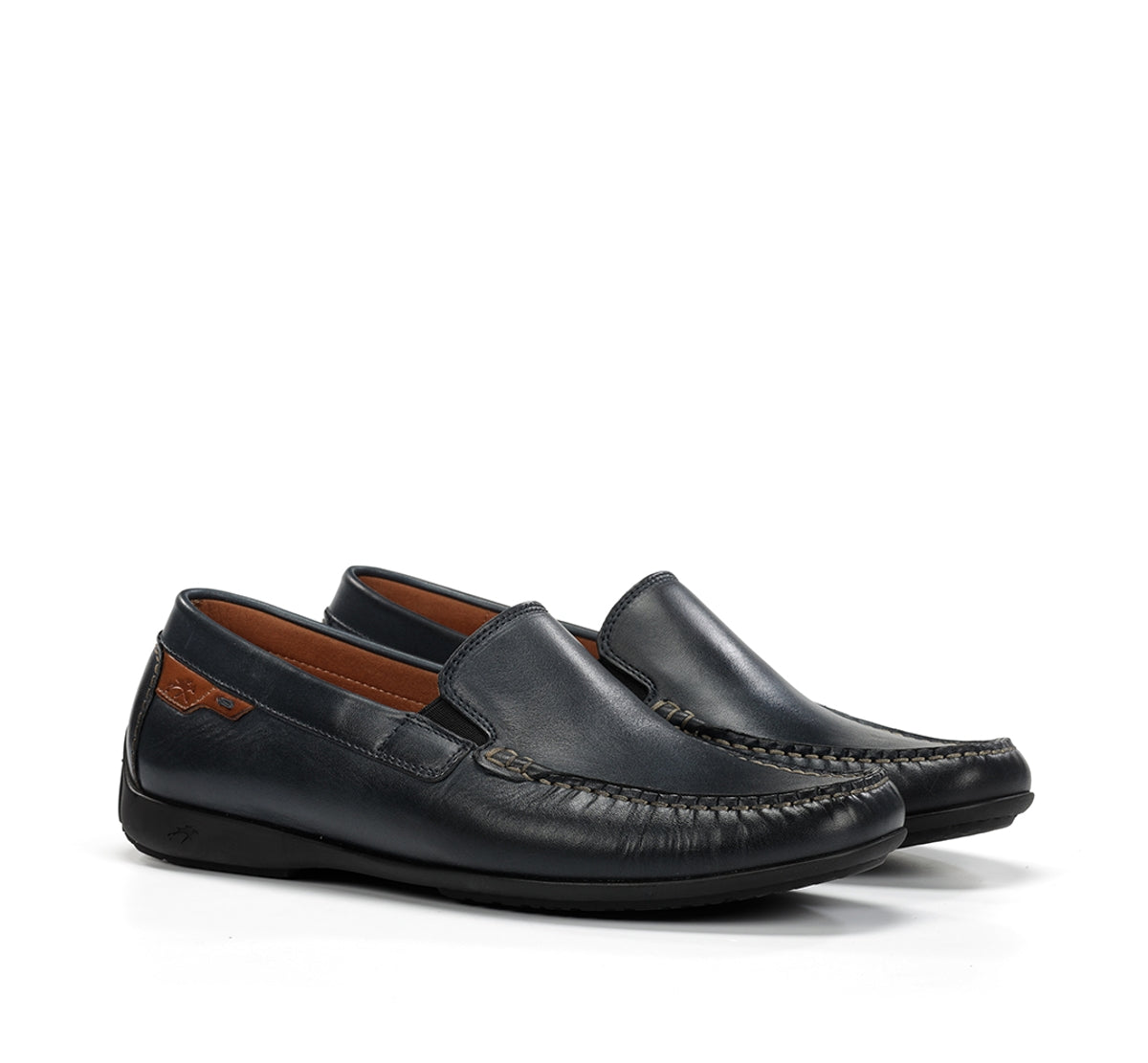Fluchos Mocasines SAMOA F2208 mocassins homme bleu souple