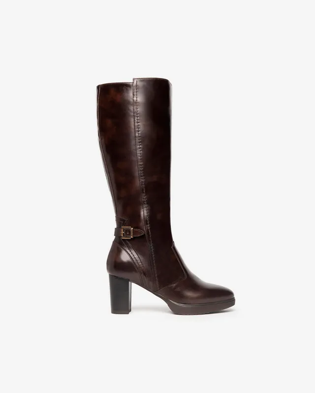 Nero Giardini Boots bottes cuir femme hiver minimaliste