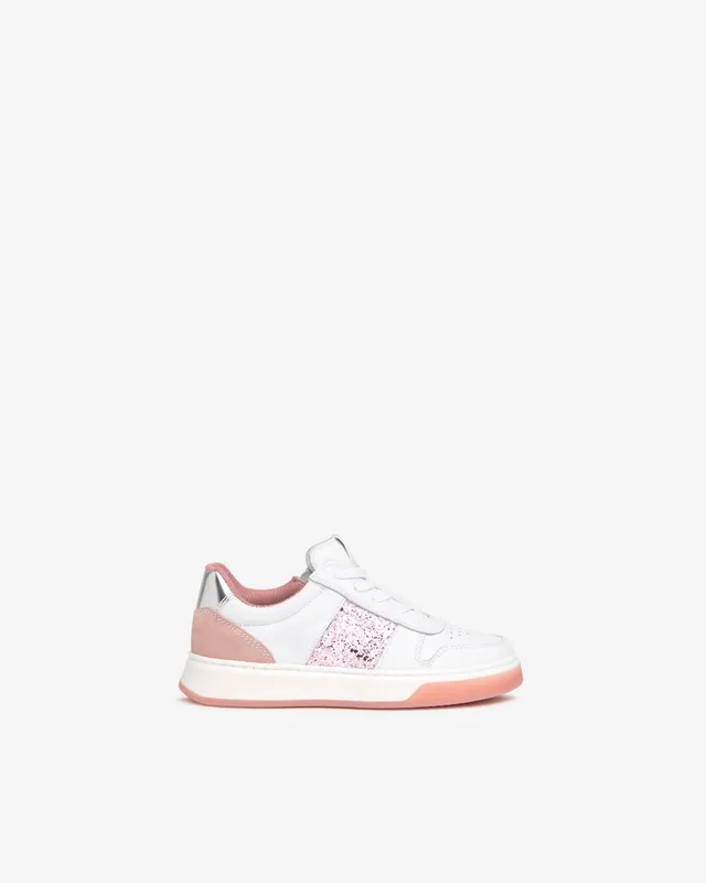 Nero Giardini Sneakers Baskets Cuir Fille Paillettes Zip
