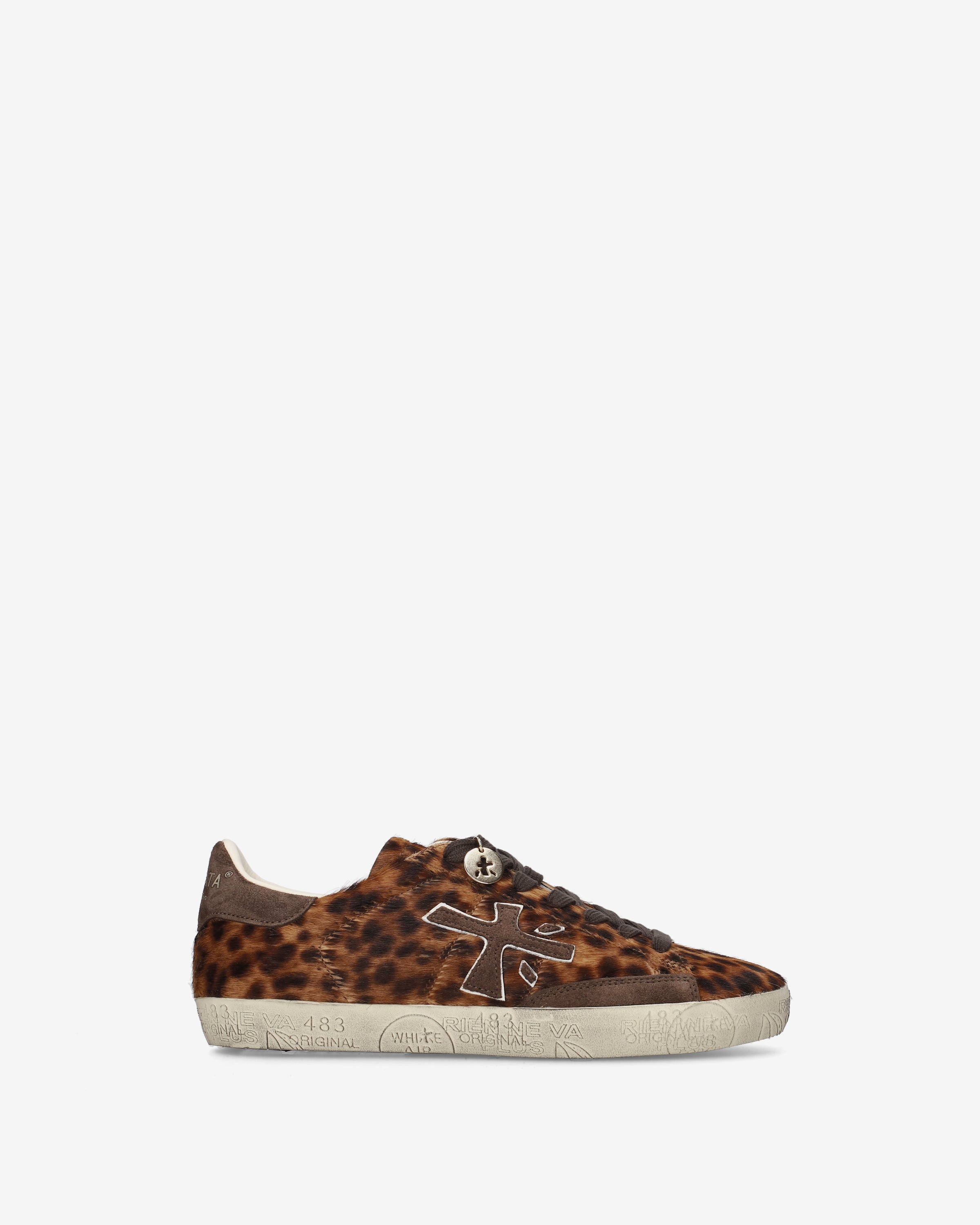 Premiata Stevend 8711 sneakers léopard marron femme