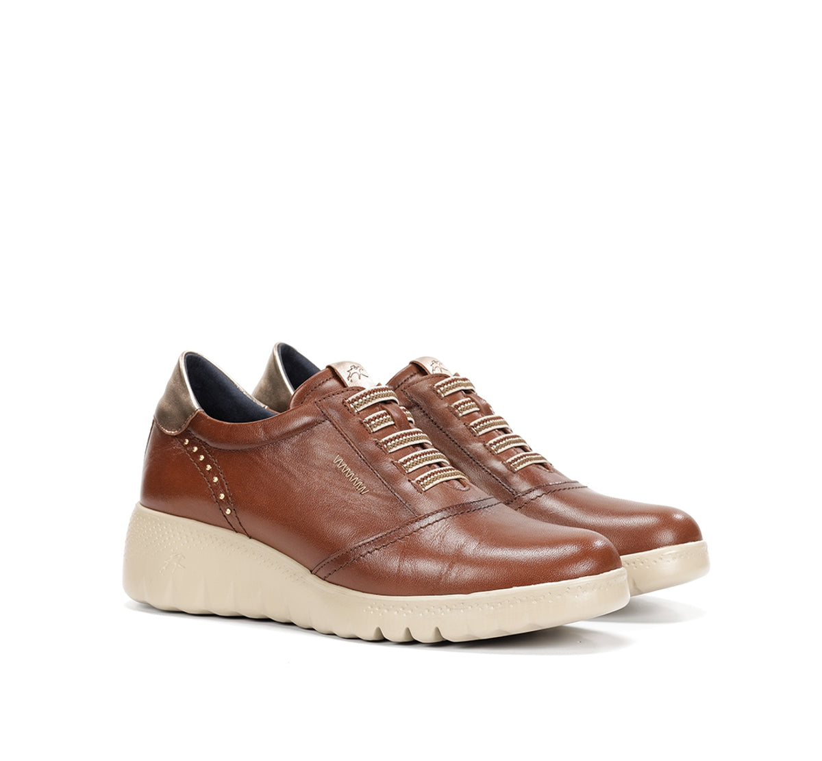 Fluchos Live F2096 baskets femme marron confort