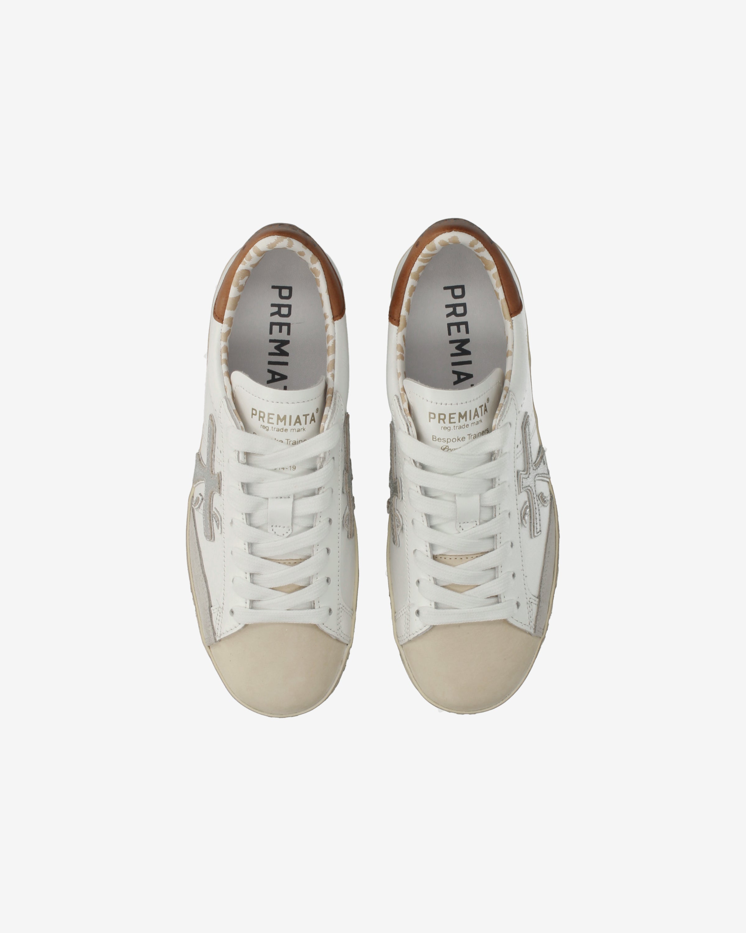 Premiata Stevend 8489 sneakers femme crème cuir