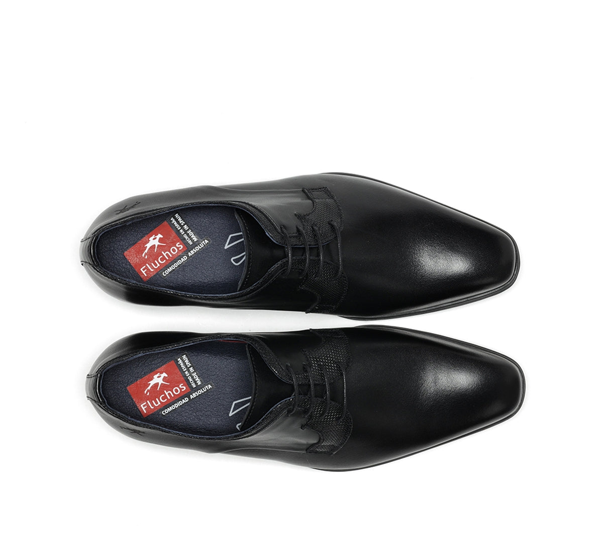 Fluchos Golem 9952 chaussure homme noir cuir ville