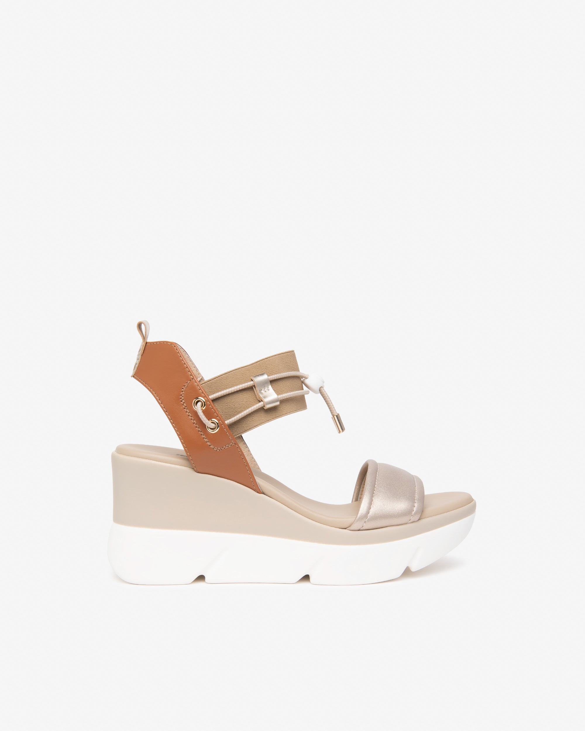 Nero Giardini Sandals sandales cuir tissu femme été