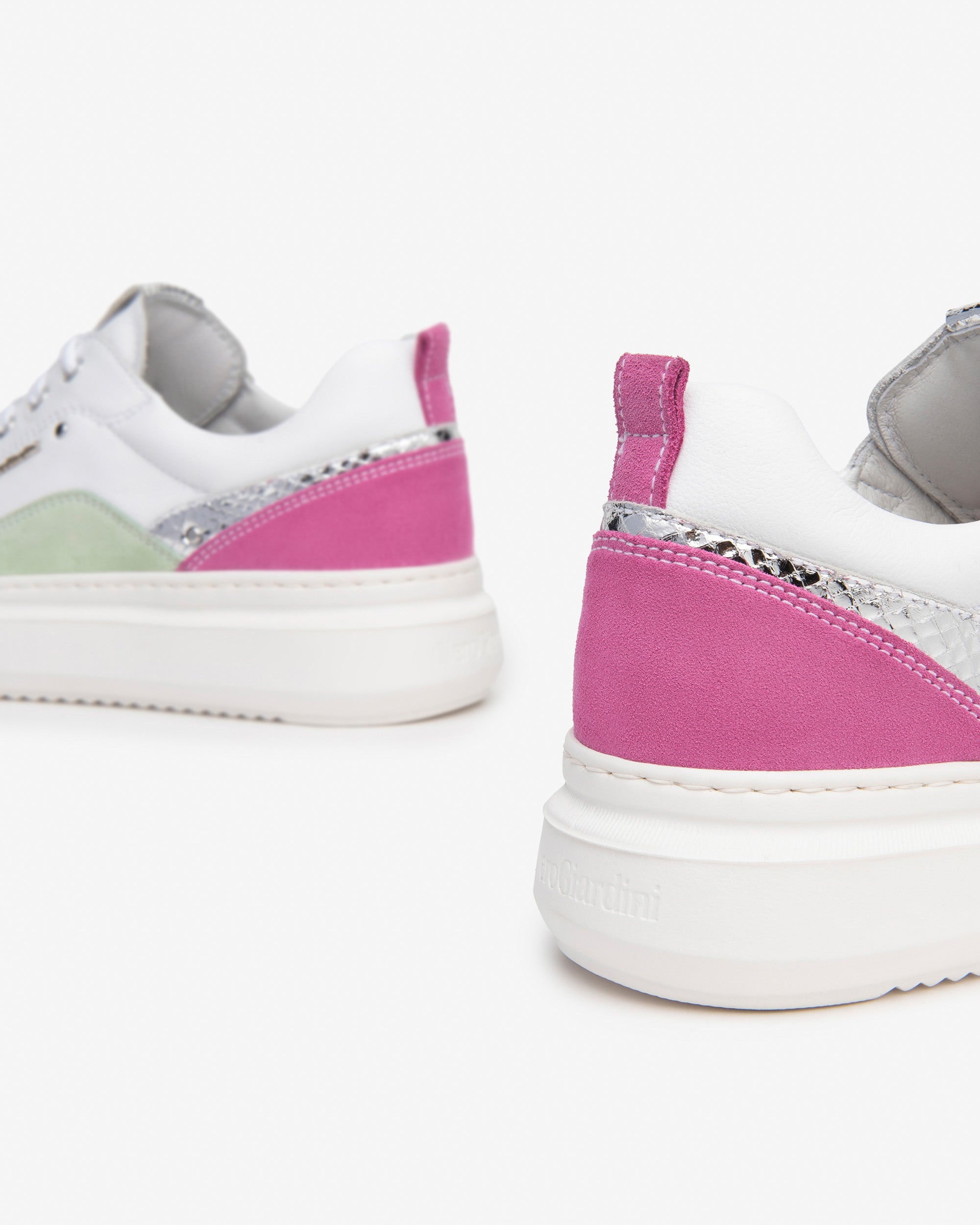 Nero Giardini Sneakers baskets cuir daim femme 38