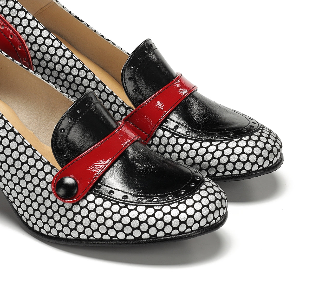 Dorking by Fluchos Daci D9676 Mocassin Noir Femme