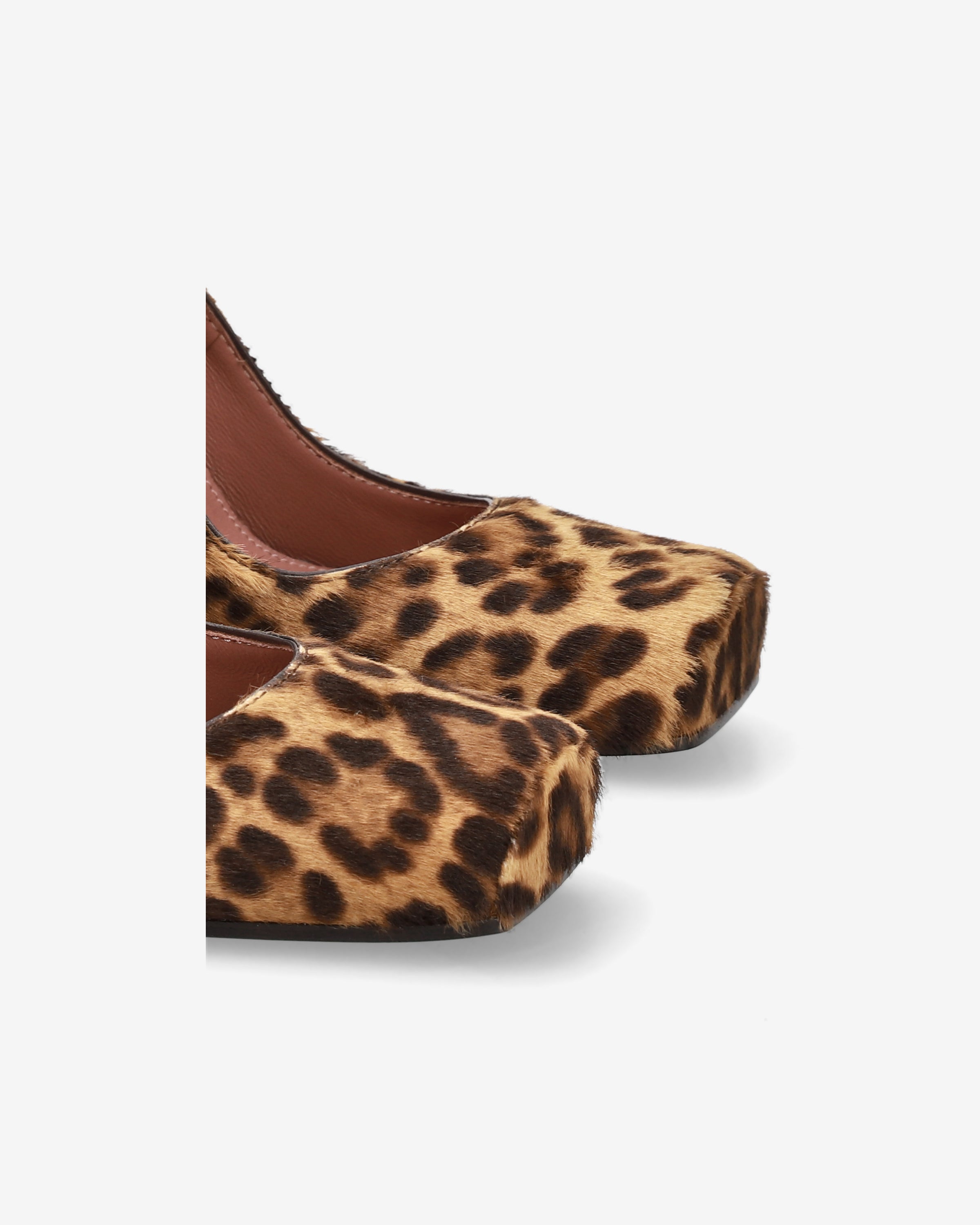 Premiata décolleté escarpins femme léopard talon 10 cm