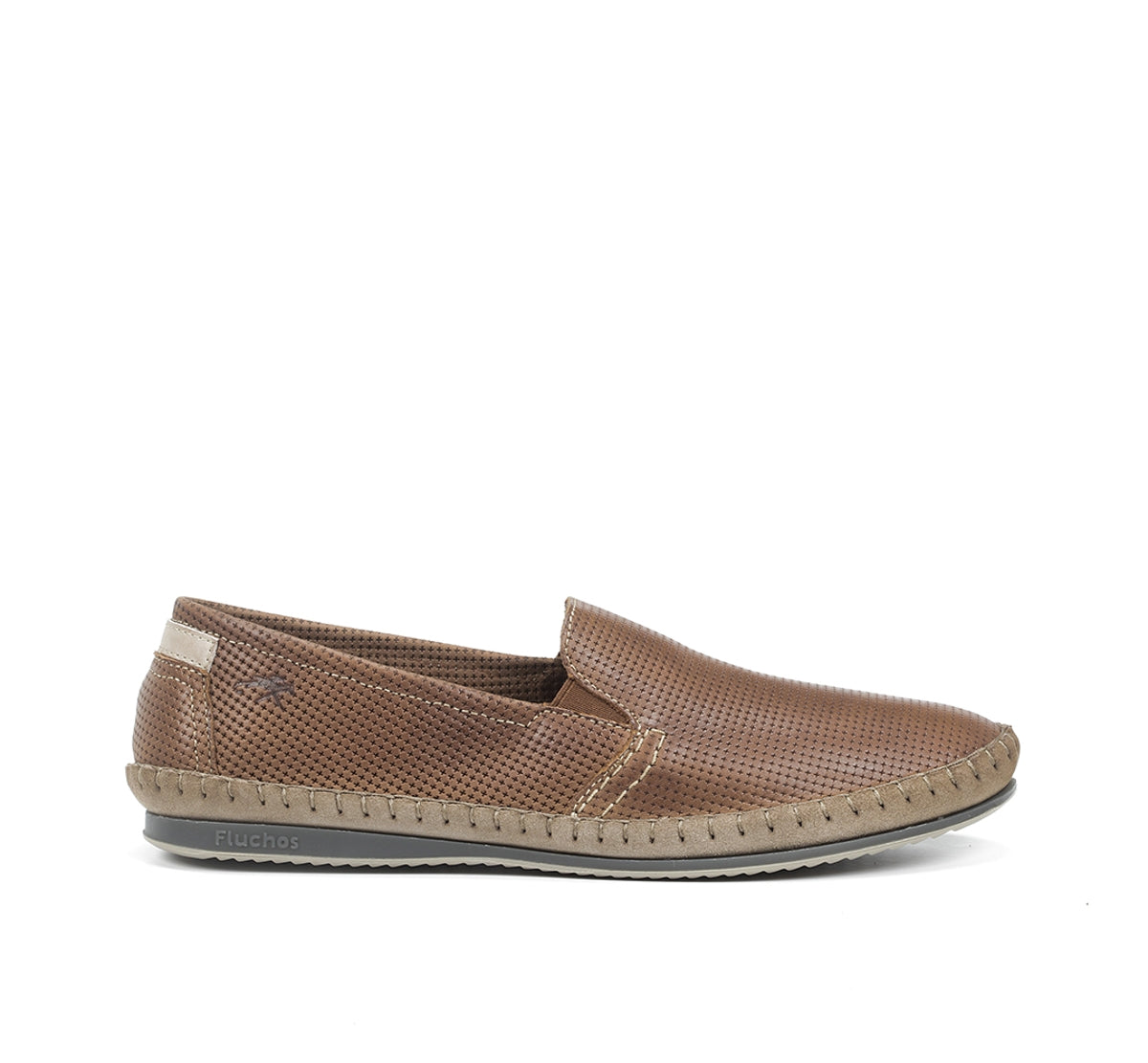 Fluchos Bahamas 8674 slip on homme marron