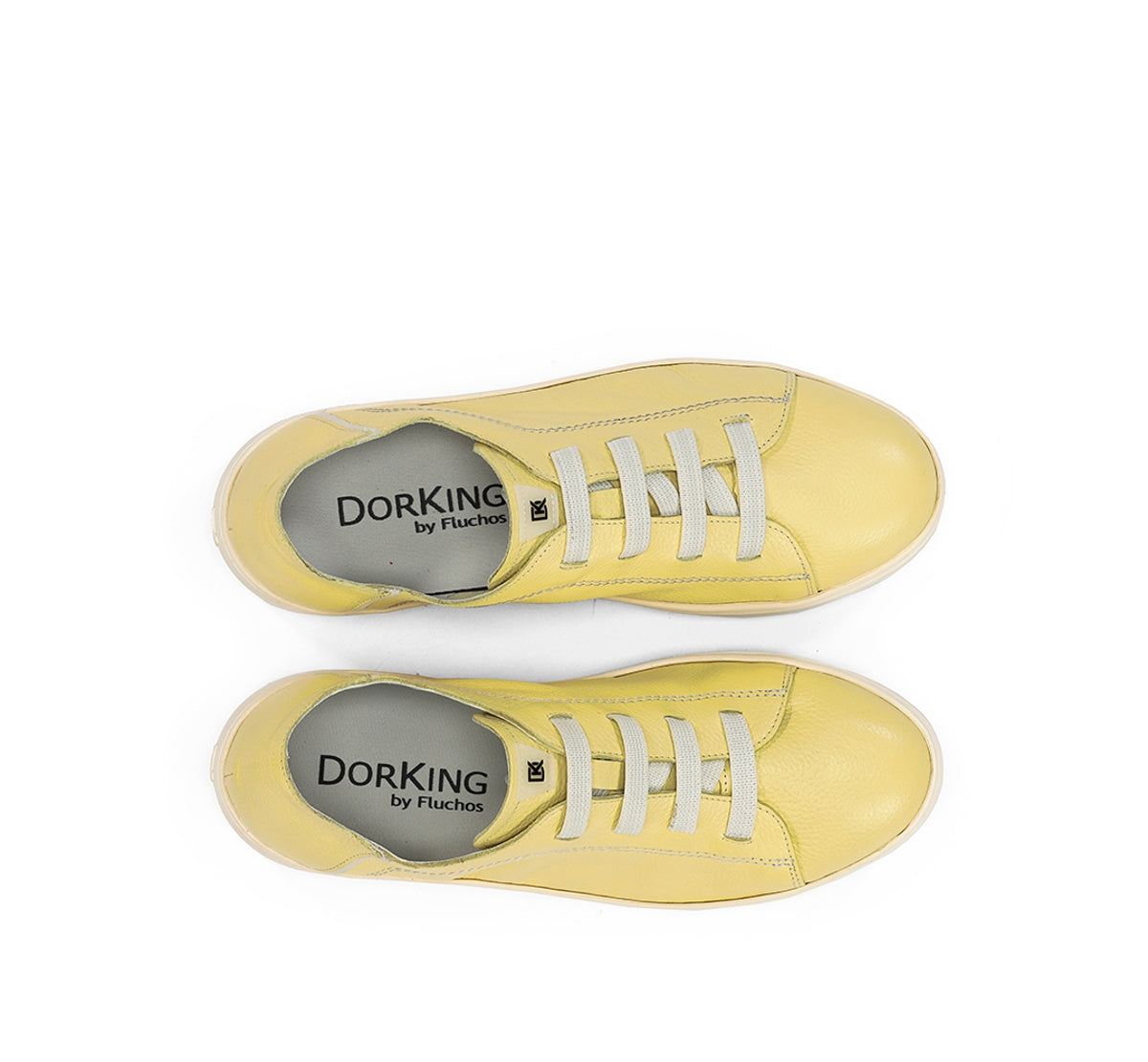 Dorking by Fluchos Yet D9500 chaussures jaune femme