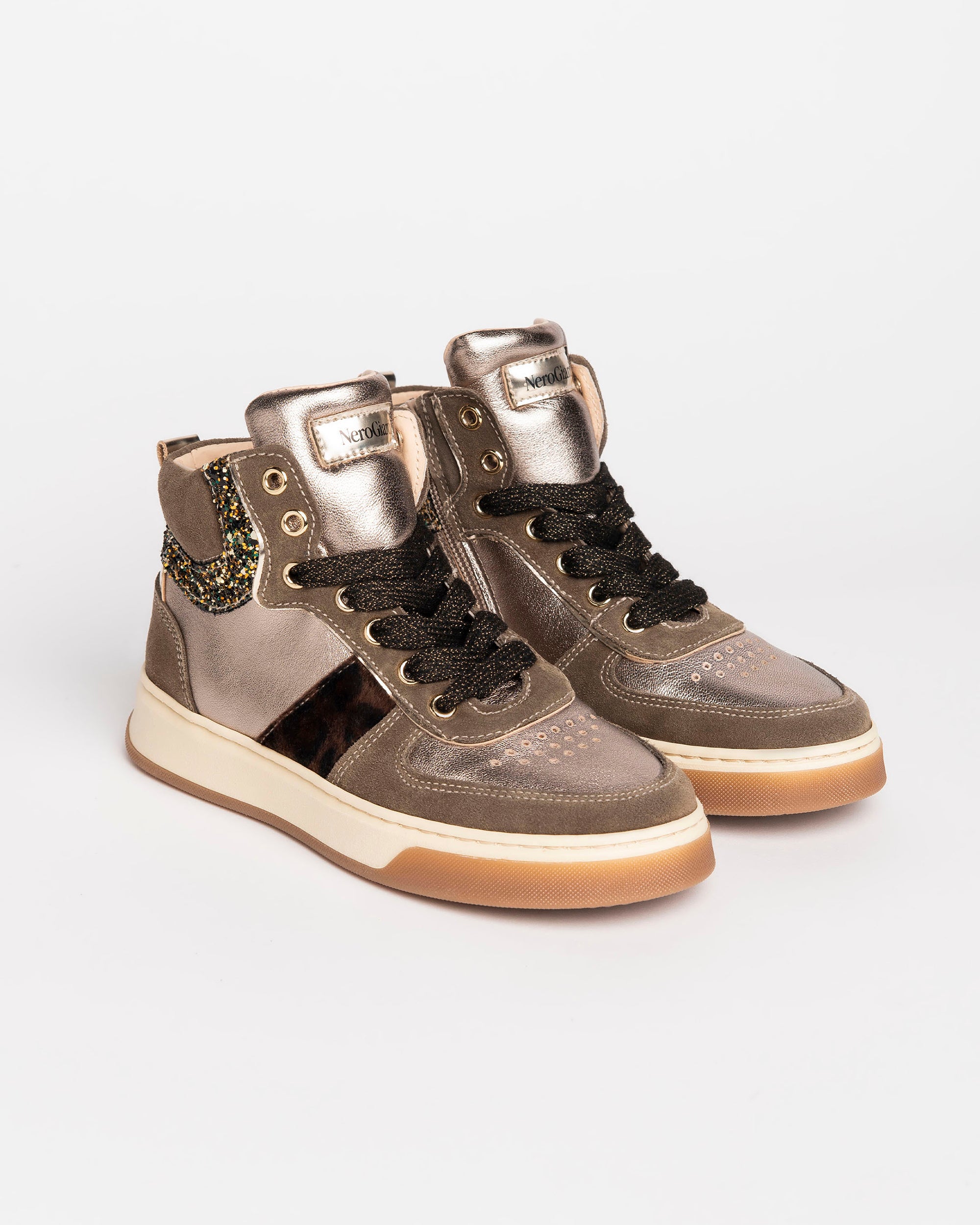 Nero Giardini basket daim cuir fille teens légère