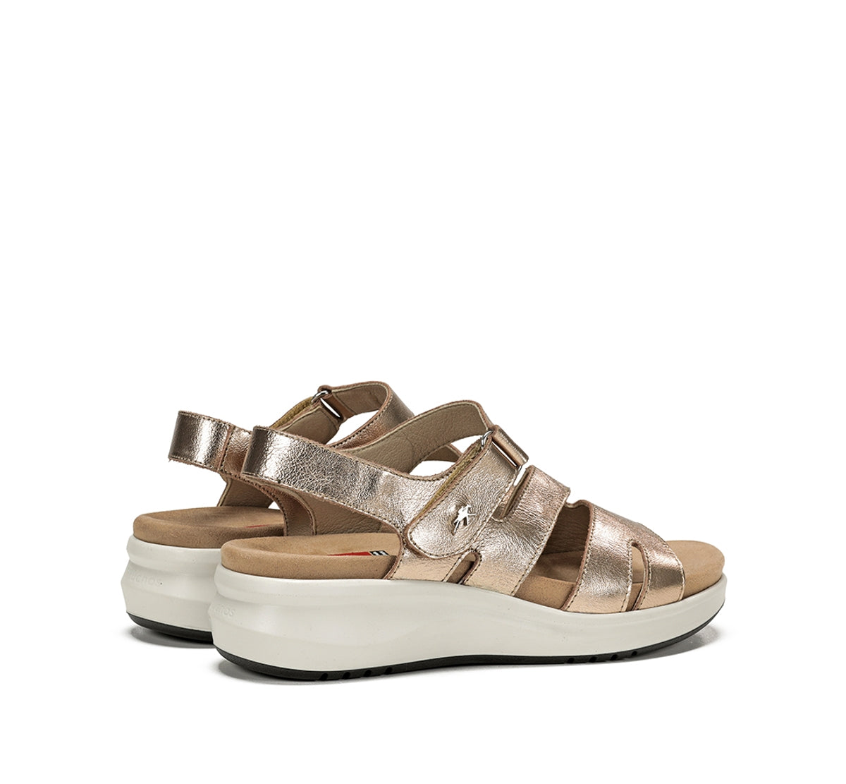 Fluchos Yagon F1478 Sandale Dorée Femme Souple