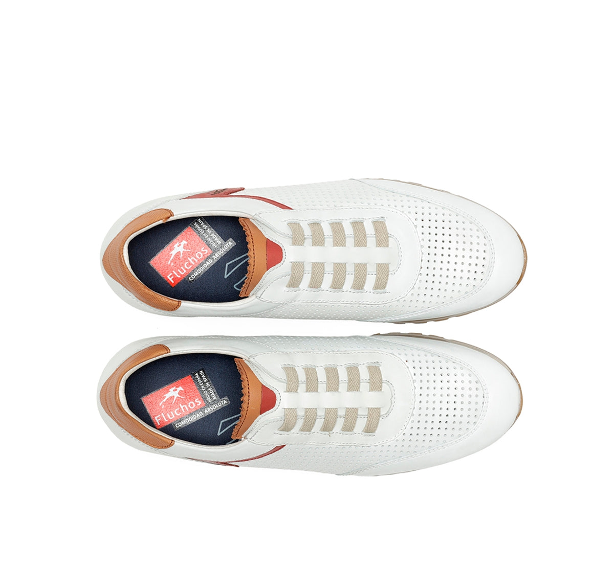 Fluchos Deportivos Sander F1189 baskets homme blanc