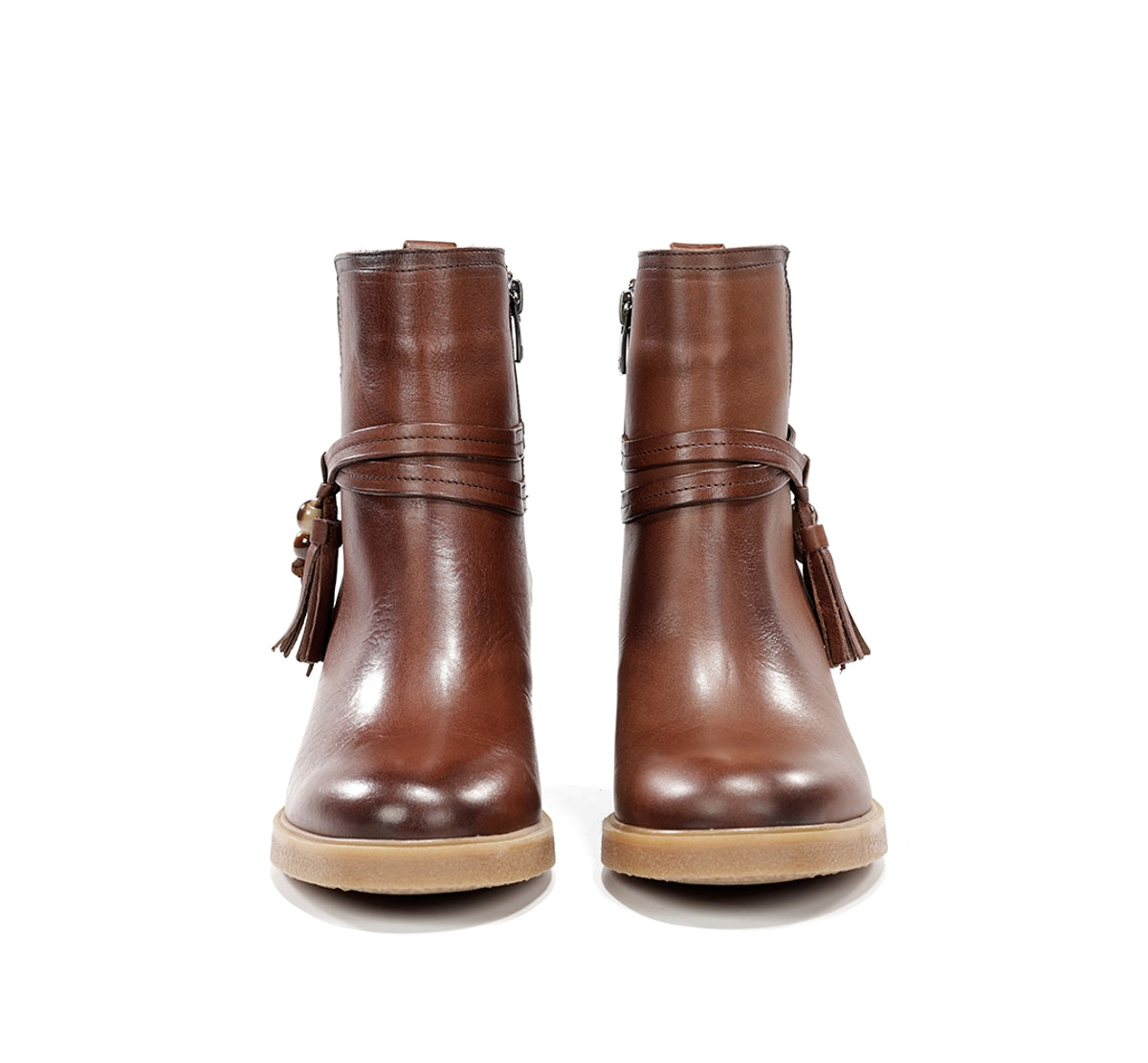 Dorking Aroma D9756 Bottines Marron Femme Cuir