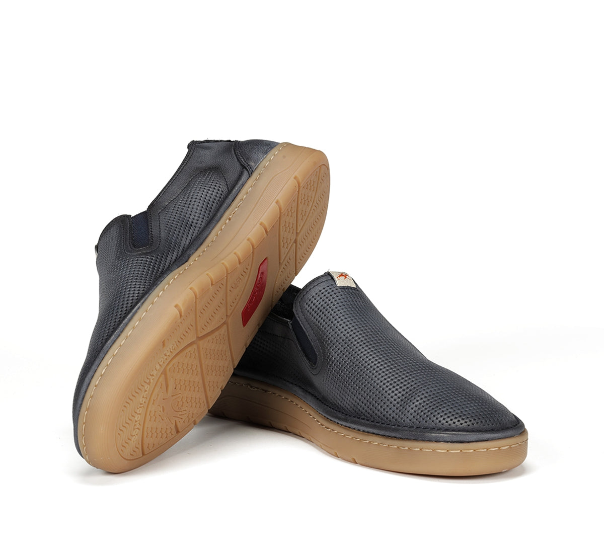 Fluchos Leo F1946 slip on homme bleu léger