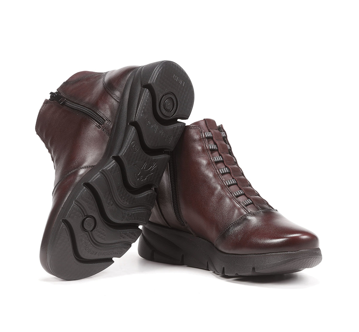 Fluchos Bona F1358 bottines bordeaux femme